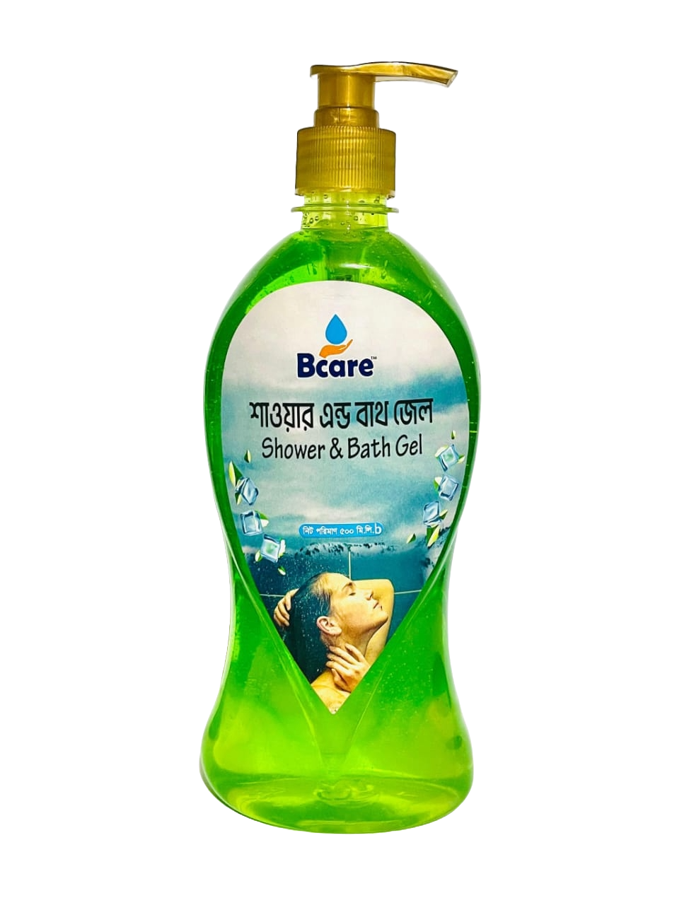Bcare Shower and Bath Gel 500ml, Shower Gel 500ml
